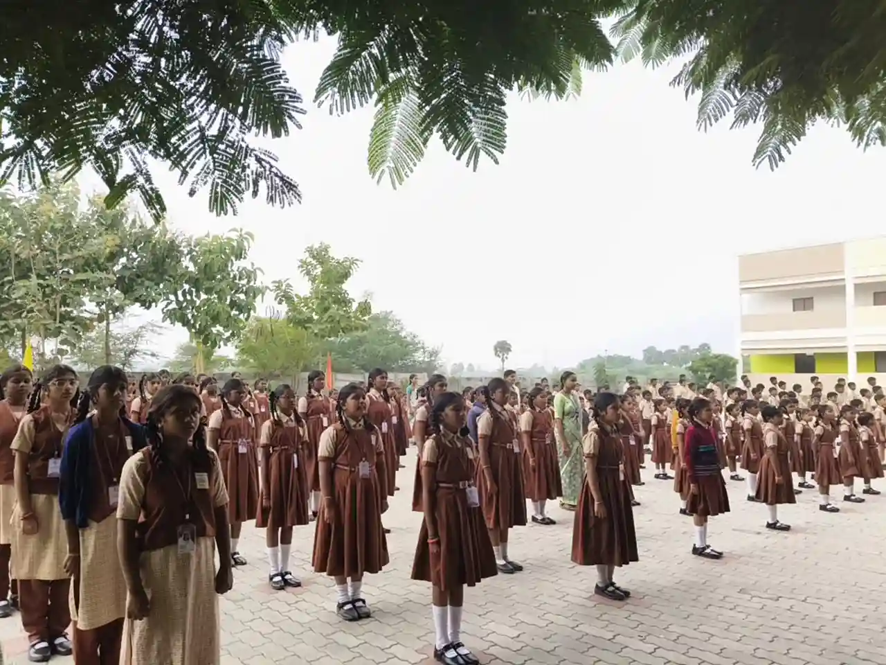 School Basketball Court
